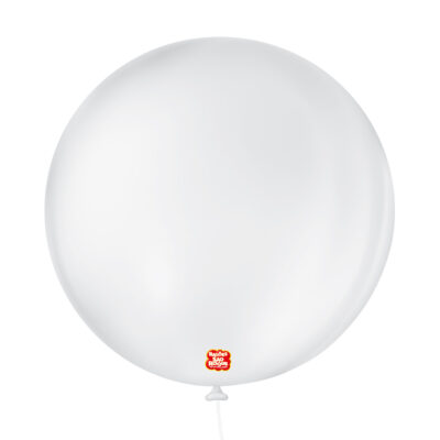 Liso Redondo Branco Polar 5 Polegadas