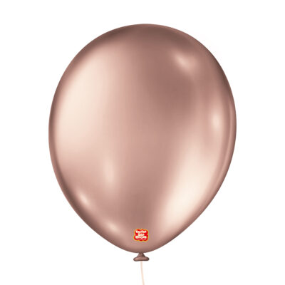Metallic Balloon Rosé Gold 11 Polegadas