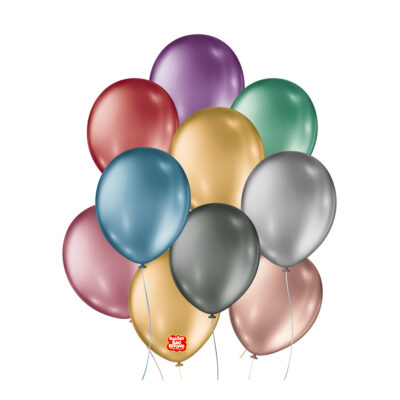 Metallic Balloons Sortido 11 Polegadas