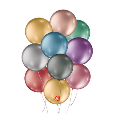Metallic Balloons Sortido 5 Polegadas
