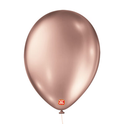 Metallic Balloons Rosé Gold 9 Polegadas