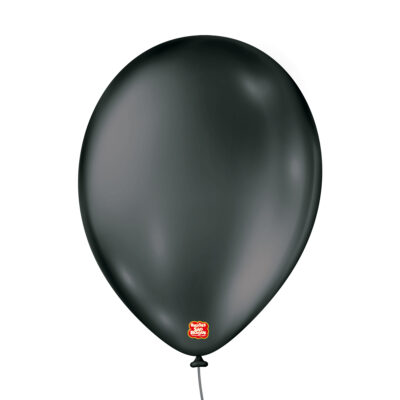 Metallic Balloons Preto 9 Polegadas