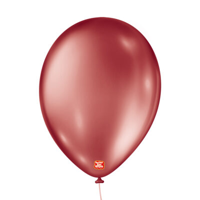 Metallic Balloons Vermelho 9 Polegadas