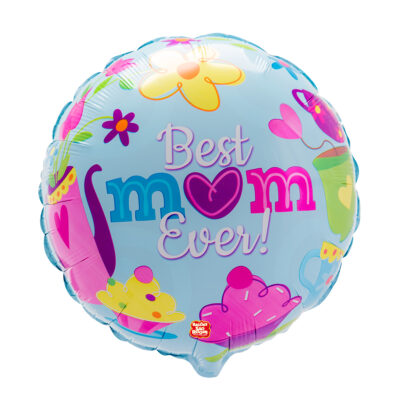 Metalizado Redondo Best Mom