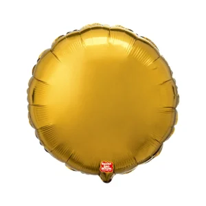 Metalizado Redondo Dourado 9 Polegadas