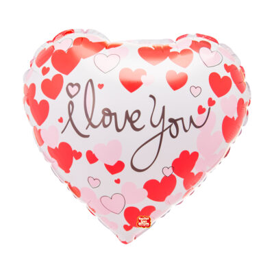 Metalizado Coração I Love You 1