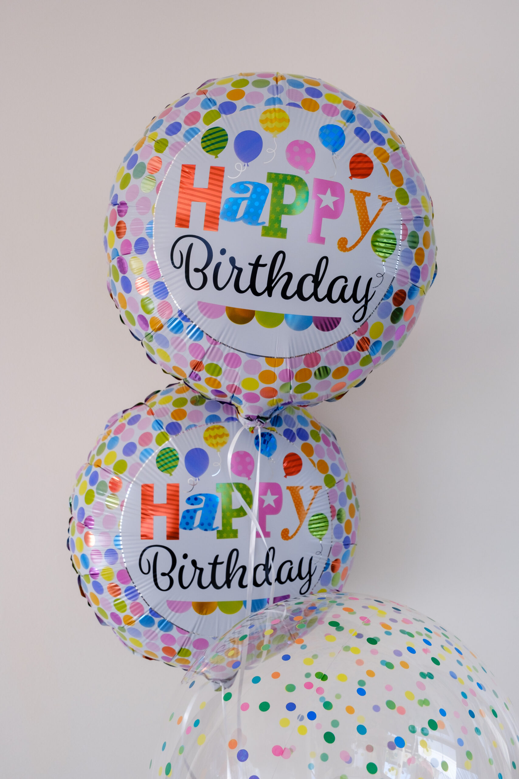 balão metalizado aniversário