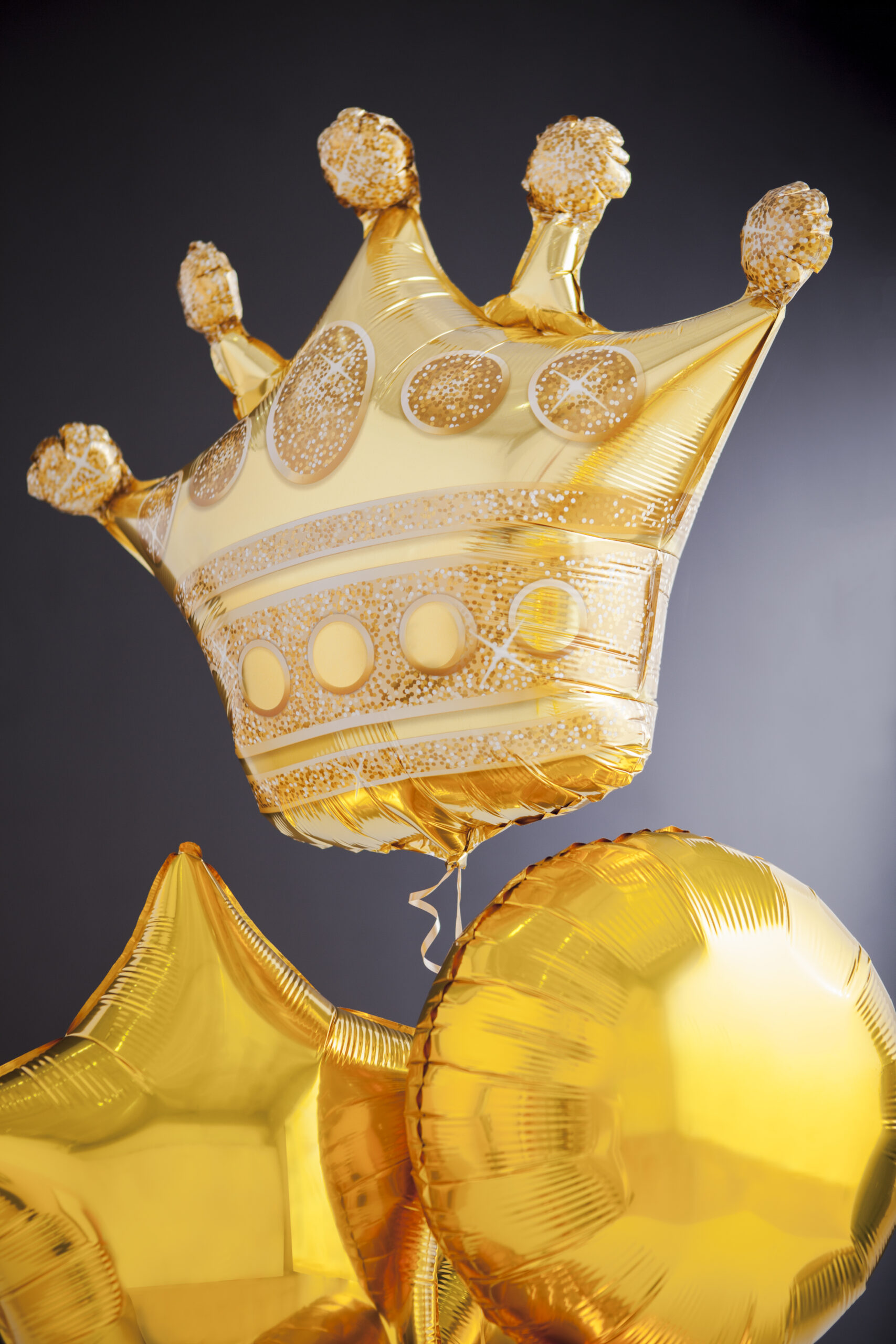 decoração princesa / balão metalizado coroa
