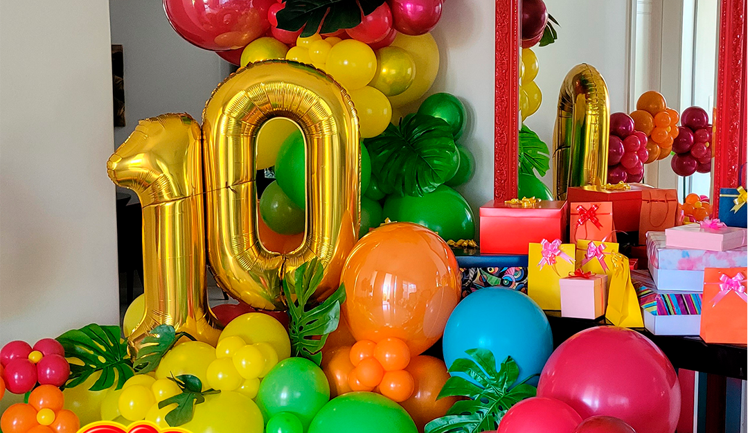 Tendências de festa: Decoração Pool Party - Balões São Roque
