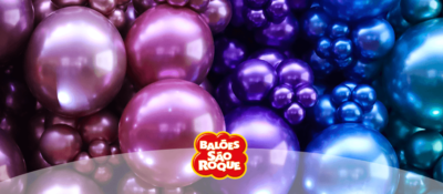 Balões Metallic: o segredo das decorações mais luxuosas