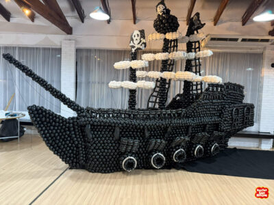 Escultura Navio Pirata