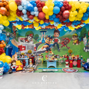 Festa com tema personagem infantil