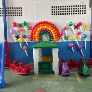 Decoração Criativa com Balões para o Dia das Crianças