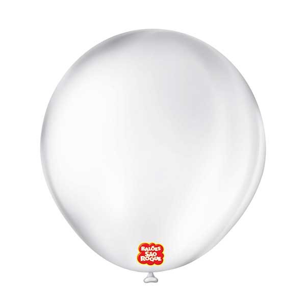 Liso Redondo Transparente 8 Polegadas