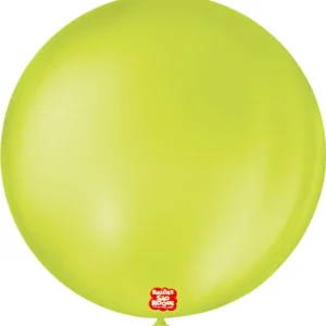 Liso Redondo Verde Elétrico 5 Polegadas